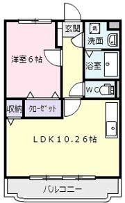 パスティールMの間取り画像