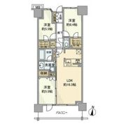 クレストシティ木場の間取り画像