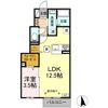 D-ROOM南二番町 Cの間取り画像