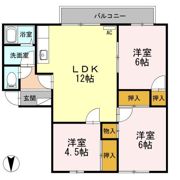リゾット花房 B棟の間取り画像