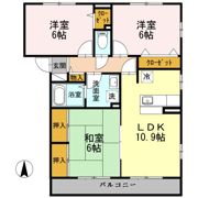プレミールASO Ⅱの間取り画像