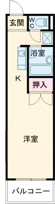 テクノハイツ楓の間取り画像