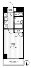 CROSS COURT(クロスコート)の間取り画像