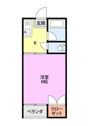 サニーサイドKAGAの間取り画像