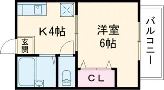 セジュール水木の間取り画像