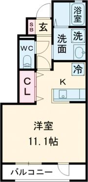 NingⅡの間取り画像