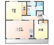 メゾン梨野の間取り画像