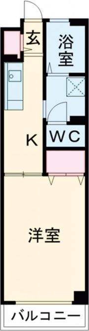 Avenue Colline(アベニューコリン)の間取り画像