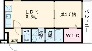 フジパレス弥刀Ⅴ番館の間取り画像