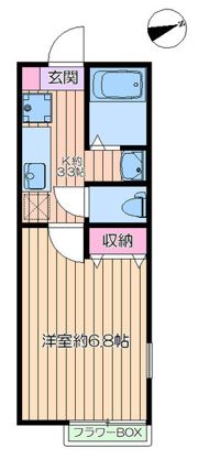 アネックス東川口の間取り画像