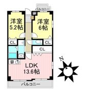 リバーサイドヴィレッジIIの間取り画像
