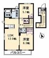 エイトクローバー A棟の間取り画像
