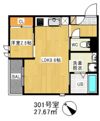 R-Smart Frea吉塚の間取り画像