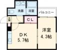 THE GARNET SUITE RESIDENCE 山科WESTの間取り画像