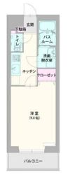 アロッジオ淵野辺Ⅱの間取り画像