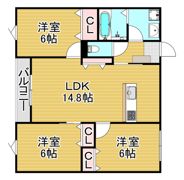 Taormina下府の間取り画像
