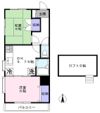 ラフィーヌ・吉野Bの間取り画像