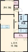 タデノハイツの間取り画像