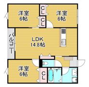 Taormina下府の間取り画像