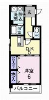 シャンベルジュK☆Tの間取り画像