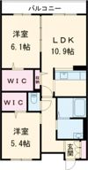 シャーメゾン紺屋の間取り画像