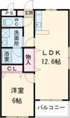 シャトー花久保の間取り画像