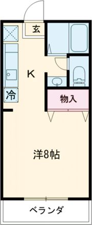 サンガーデンオキナAの間取り画像