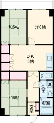 秋葉マンションの間取り画像