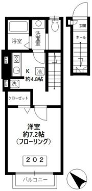 白山ヒルズの間取り画像