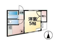 砂原ハイツの間取り画像