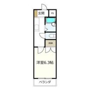 さくら館塩池の間取り画像