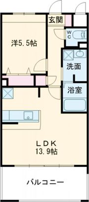 アーバンコート中央町の間取り画像