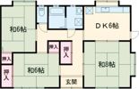 栗生5－14貸家7の間取り画像