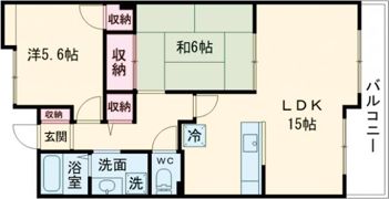 グリーンバーベナ小林の間取り画像