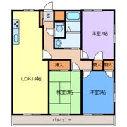 第2山幸マンションの間取り画像