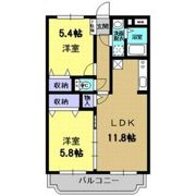 Y&Mシャルム川田の間取り画像