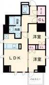 S-RESIDENCE日本橋馬喰町Aereの間取り画像