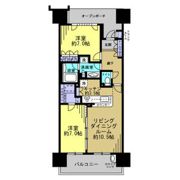 東京フロントコートの間取り画像