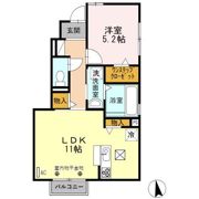 クレセントⅢの間取り画像
