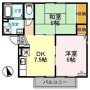 Dポルトーの間取り画像