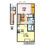 Breit ver(ﾌﾞﾗｲﾄ ﾍﾞｰﾙ)の間取り画像