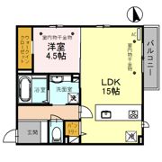 ウエスト金沢の間取り画像
