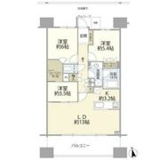 カワサキ・ミッドマークタワーの間取り画像