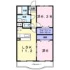 フラッツ ラ ローサの間取り画像