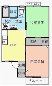 アリコベールの間取り画像