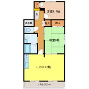 ノース・ベルの間取り画像