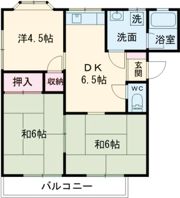 大野アパートの間取り画像