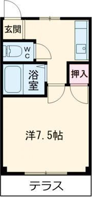 カントリーハウスの間取り画像