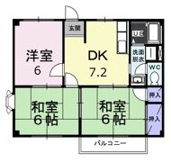ハイツトミーの間取り画像