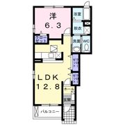 フォルテ二島Aの間取り画像